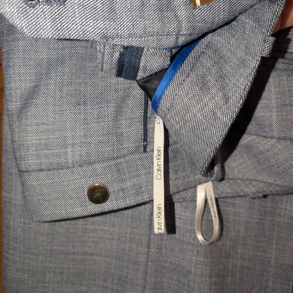 Calvin Klein Gray Modern Suit Blazer(size14) and Pants (size 16) set - Picture 8 of 10